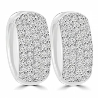 Diamond Hoop & Huggie Earrings